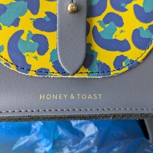 Gray and Yellow Women's Bag